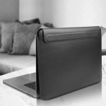 Чехол для ноутбука WIWU Skin New Pro II PU Leather Sleeve для Apple MacBook Pro 14 (2021) (черный)