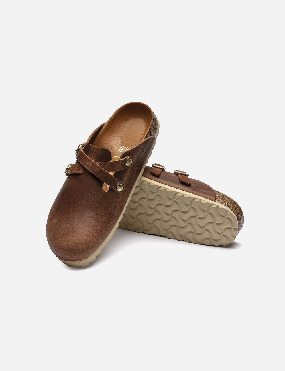 Birkenstock Boston Blair Leather "Cognac"