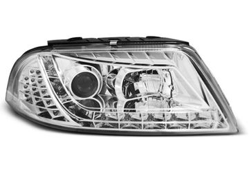 Передние фары daylight chrome ind. для VW Passat B5 GP