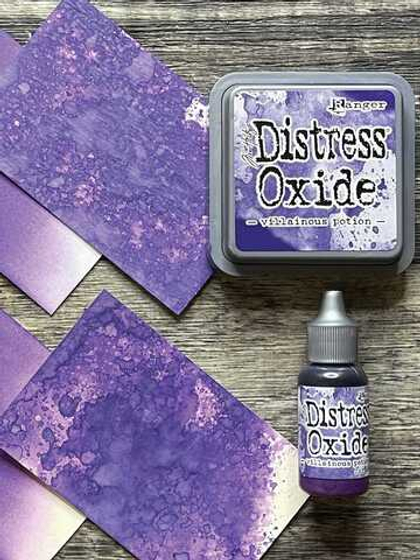 Distress Oxide Pad. Villainous Potion