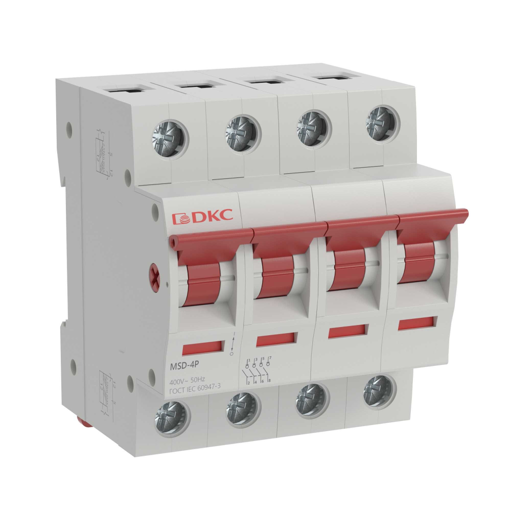 Выключатель нагрузки DKC MSD-4P63