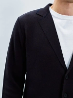 Пиджак вязаный