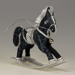 Ёлочная игрушка Лошадка-Качалка №2