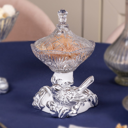 Сахарница-конфетница Белла Белая