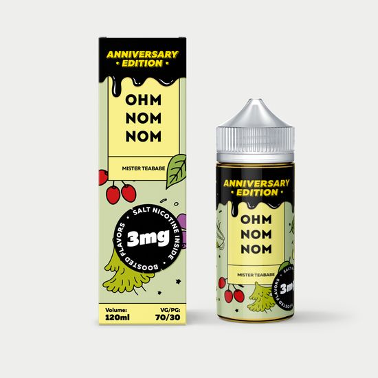 Жидкость OhmNomNom (120 мл, 3 мг) Mister Teababe