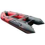 Лодка ПВХ Hunterboat Хантер Классика НД 365ЛКА Красный / Чёрный