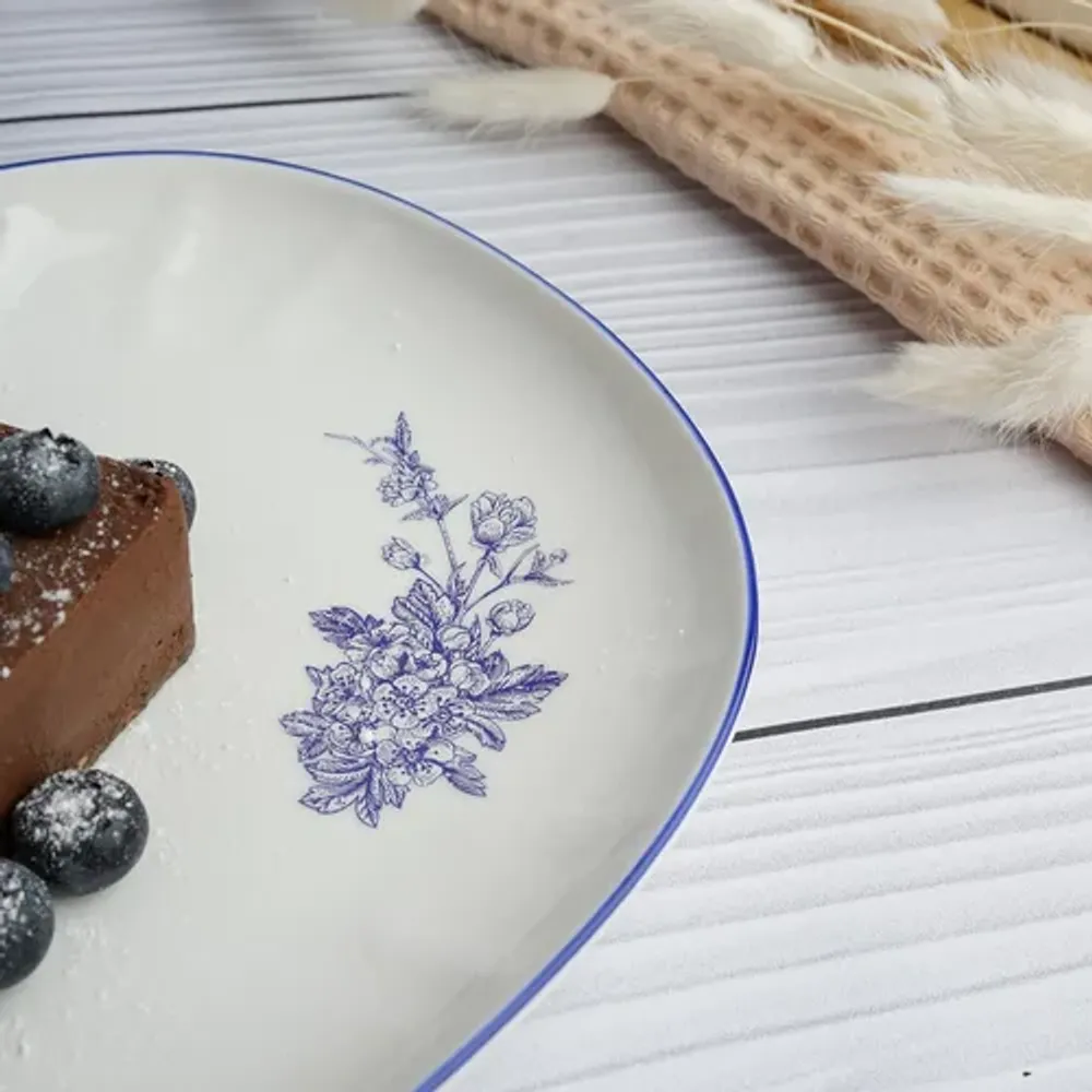 Блюдо овальное 25,6*17,8 см h2,5 см Sea Flower P.L. Proff Cuisine [1]