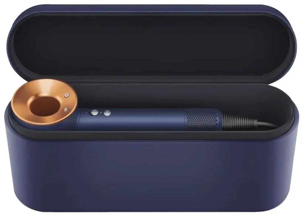 Фен Dyson Supersonic HD07 Blue/Cooper (c кейсом)Prussian Blue