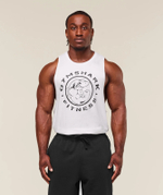Майка GYMSHARK Legacy Drop Arm Tank White