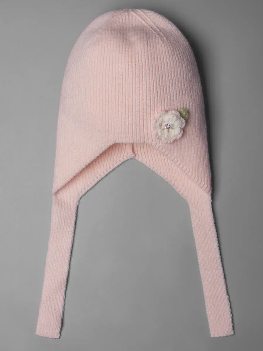 Шапка-чепчик для девочек на осень