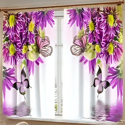 Фотошторы для кухни "В. 120125/9", Россия.