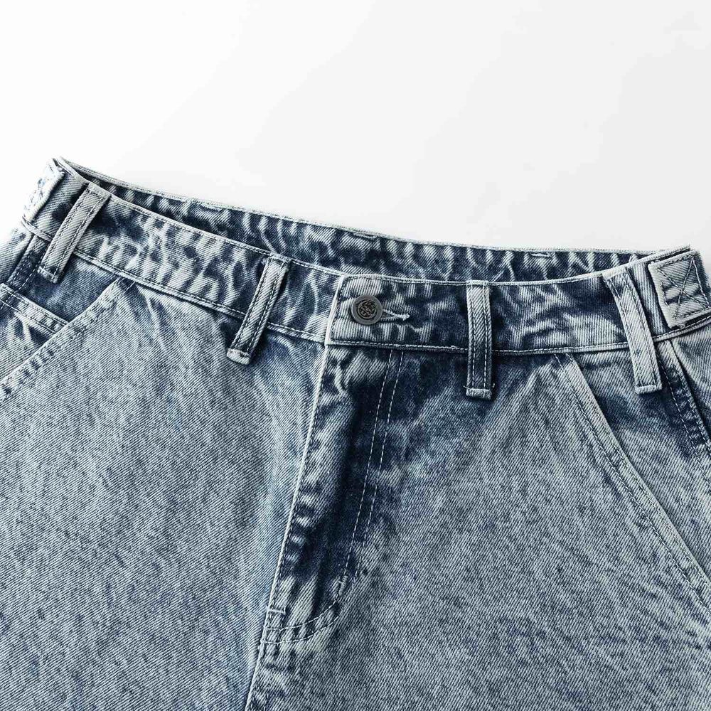 Шорты Ymkashix Джинсовые синие