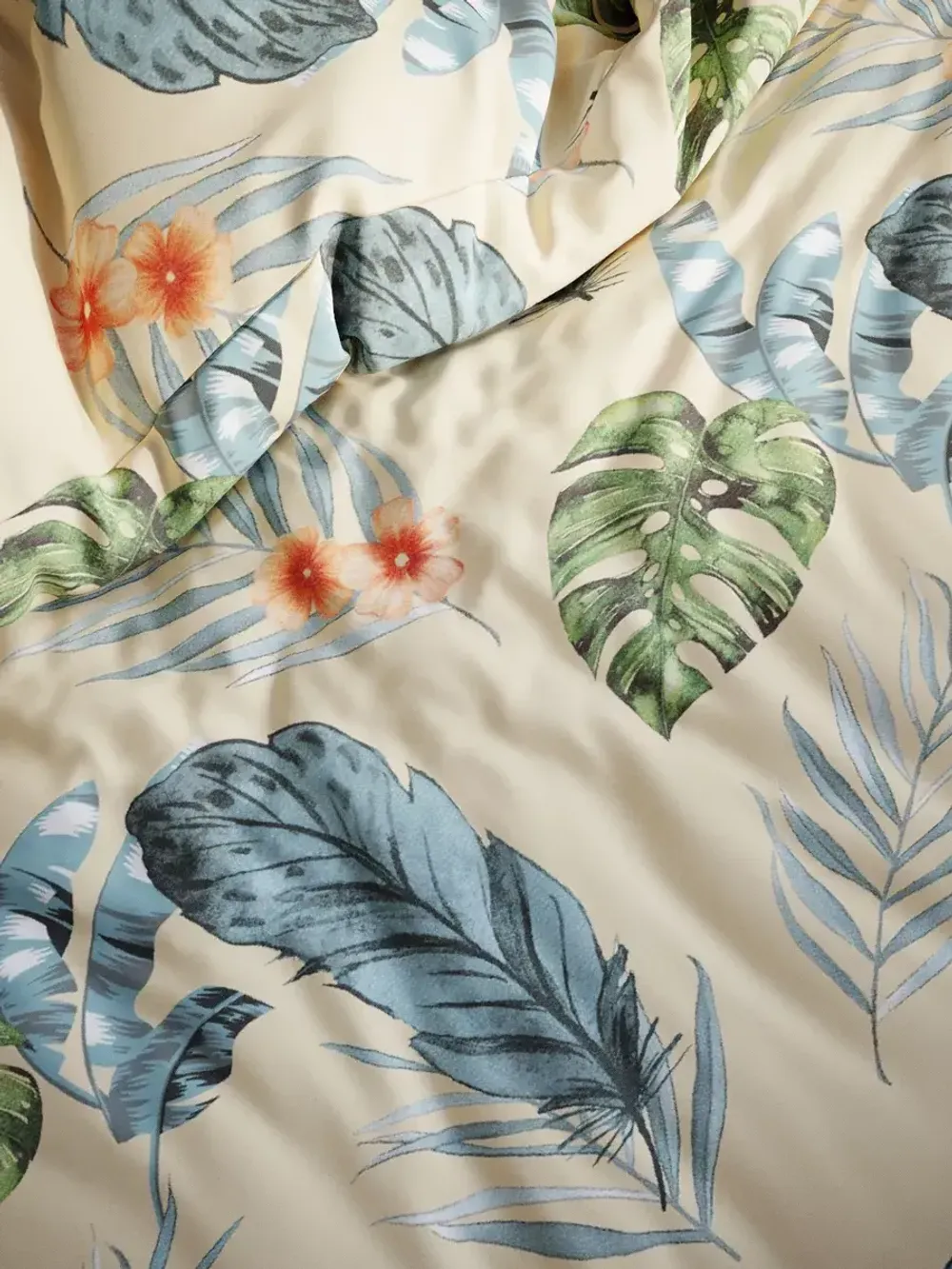 Простынь на резинке Полисатин Мечта "Tropic" 90x200 см