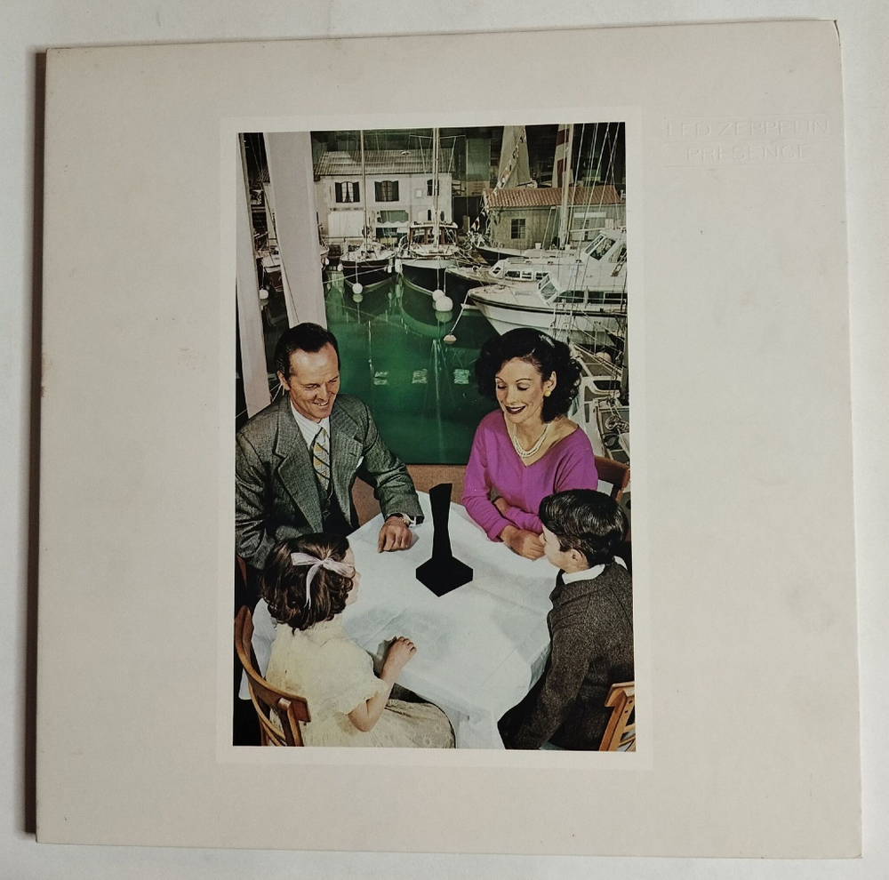 Винтажная виниловая пластинка LP Led Zeppelin Presence (Japan 1979) (No Obi)