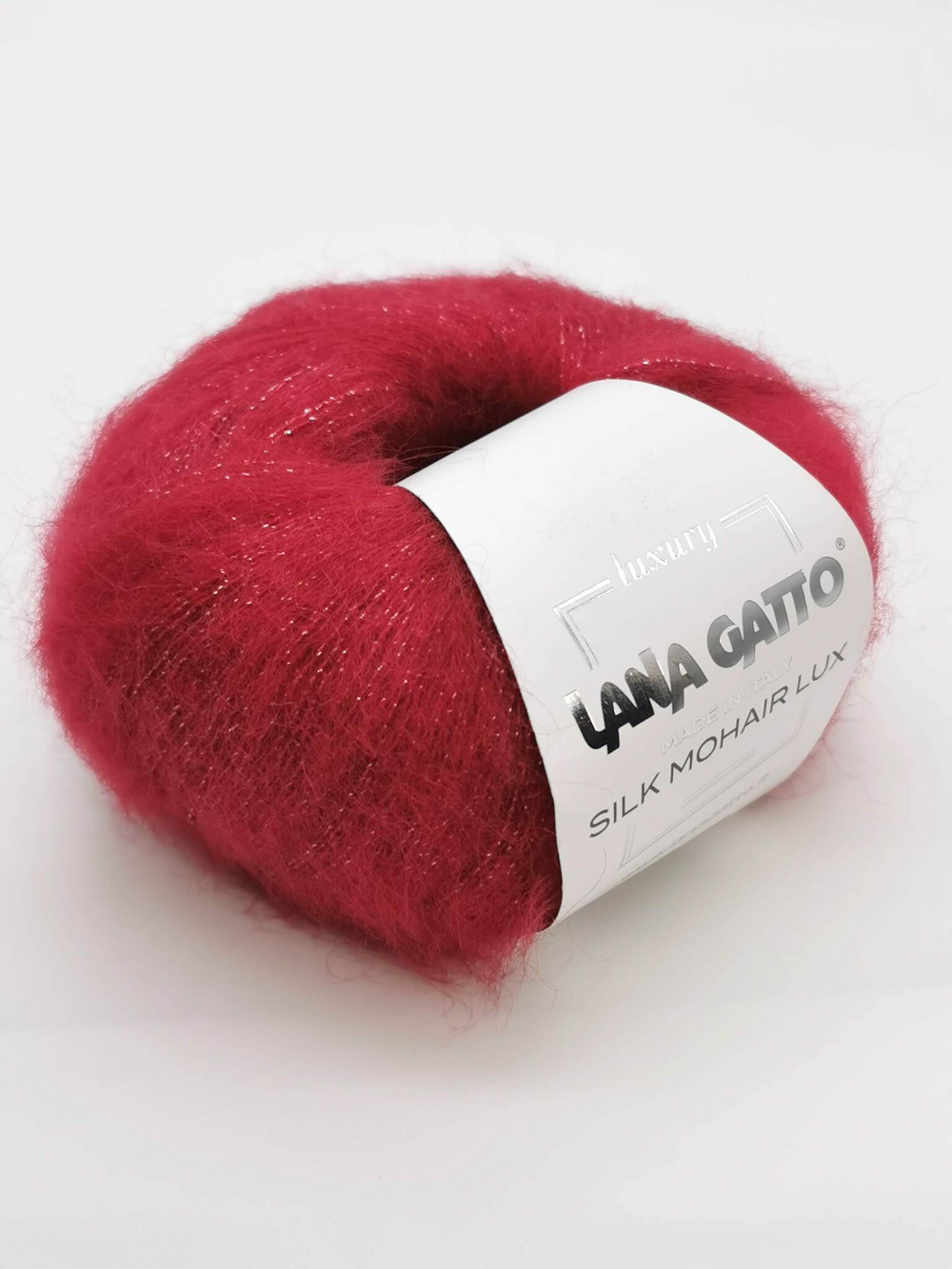 SILK MOHAIR LUX 06026 Rosso Cardinale