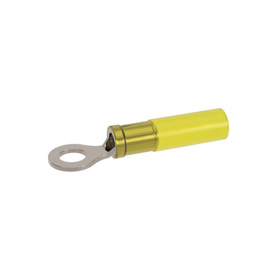 Наконечник кольцевой c изолированным фланцем ТУТ, для жилы сечением 4-6кв.мм с отверстием под винт М12 (НКИ-ТУТ)