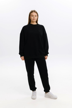 Толстовка Mazzika Unisex удлиненная, цвет черный