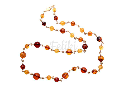 бусы из  янтаря (я-0613)
