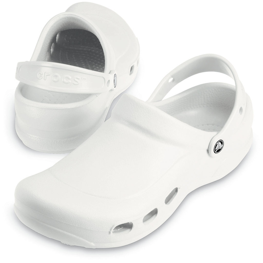 Обувь для поваров и медиков Сабо Crocs Work Specialist Vent White