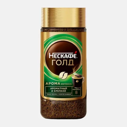 Кофе растворимый Нескафе Голд Арома сублимированный 85г