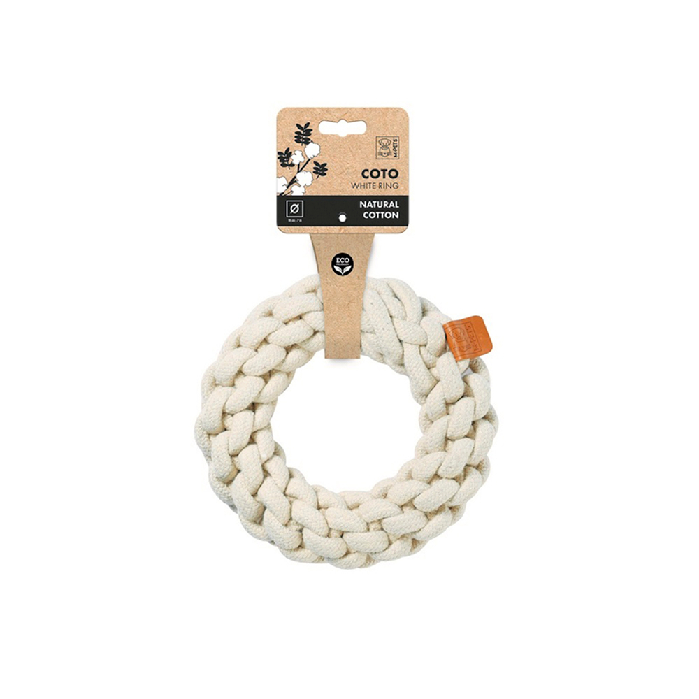 Игрушка M-PETS"СОТО White Ring" кольцо 18 см, для собак