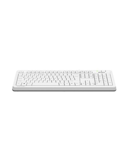 Клавиатура A4Tech Fstyler FKS10 белый/серый USB [1530198]