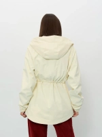 Ветровка с капюшоном удлиненная