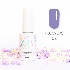 Гель-лак ТМ "HIT gel" Flowers №02, 9 мл