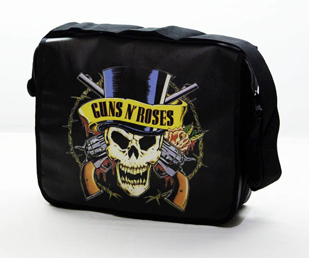 Сумка Guns N' Roses череп с пистолетами