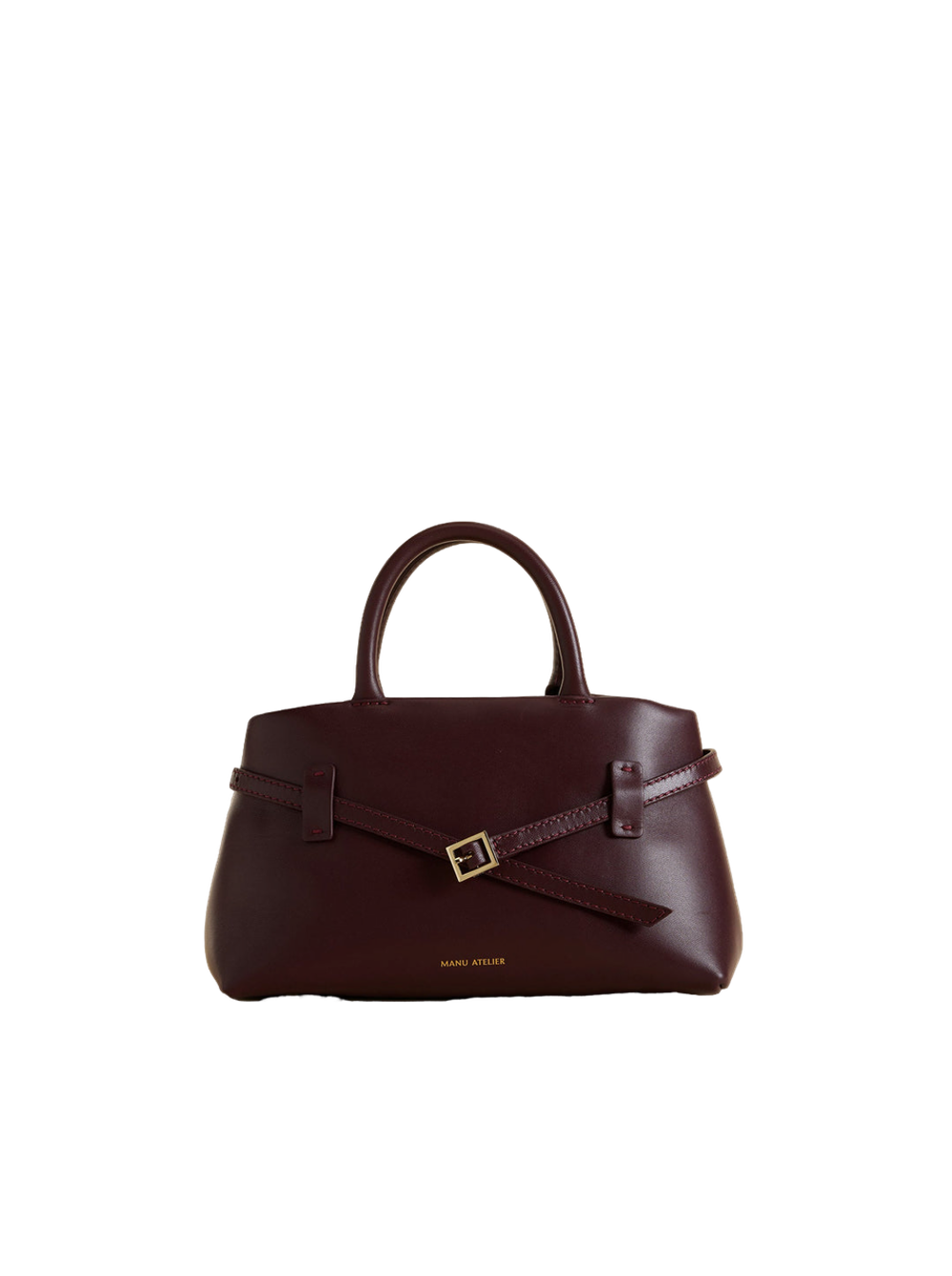 Сумка Manu Atelier Le Cambon 25 Merlot Soft Dark Burgundy