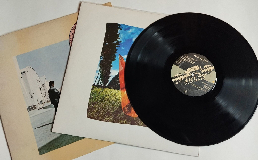 Винтажная виниловая пластинка LP Pink Floyd Wish You Were Here (Израиль 1975)