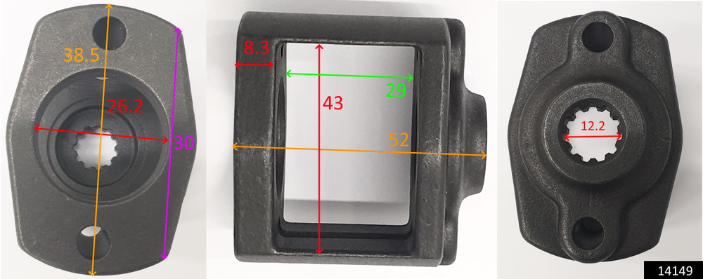 Рама ударного механизма 34