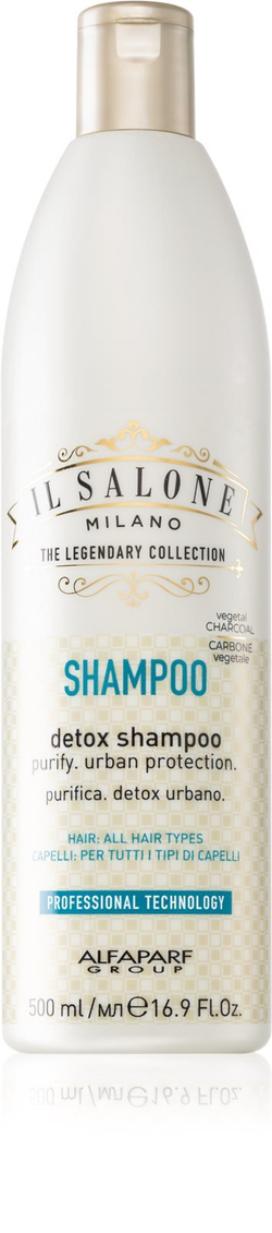 Alfaparf Milano Il Salone Milano Detox - очищающий и детоксицирующий шампунь для волос, подвергшихся загрязнению воздуха /   500  ml  / GTIN 8022297095318