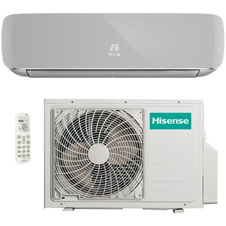 Настенная сплит-система Hisense AS-10UW4RVETG01(S) SILVER CRYSTAL SUPER DC Inverter 2023 (комплект)