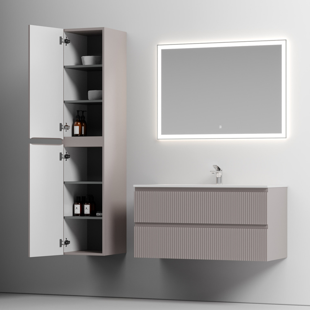 Шкаф-пенал Sancos Snob T подвесной, Doha Soft 350х350х1650