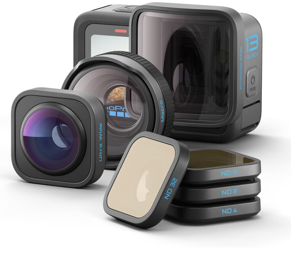 GoPro Hero 13 Black Optional HB-Series Lenses + 64Gb
