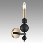 8106/1W MODERNI LN26 черный/золото, металл Бра E14 1*40W 220V NANA