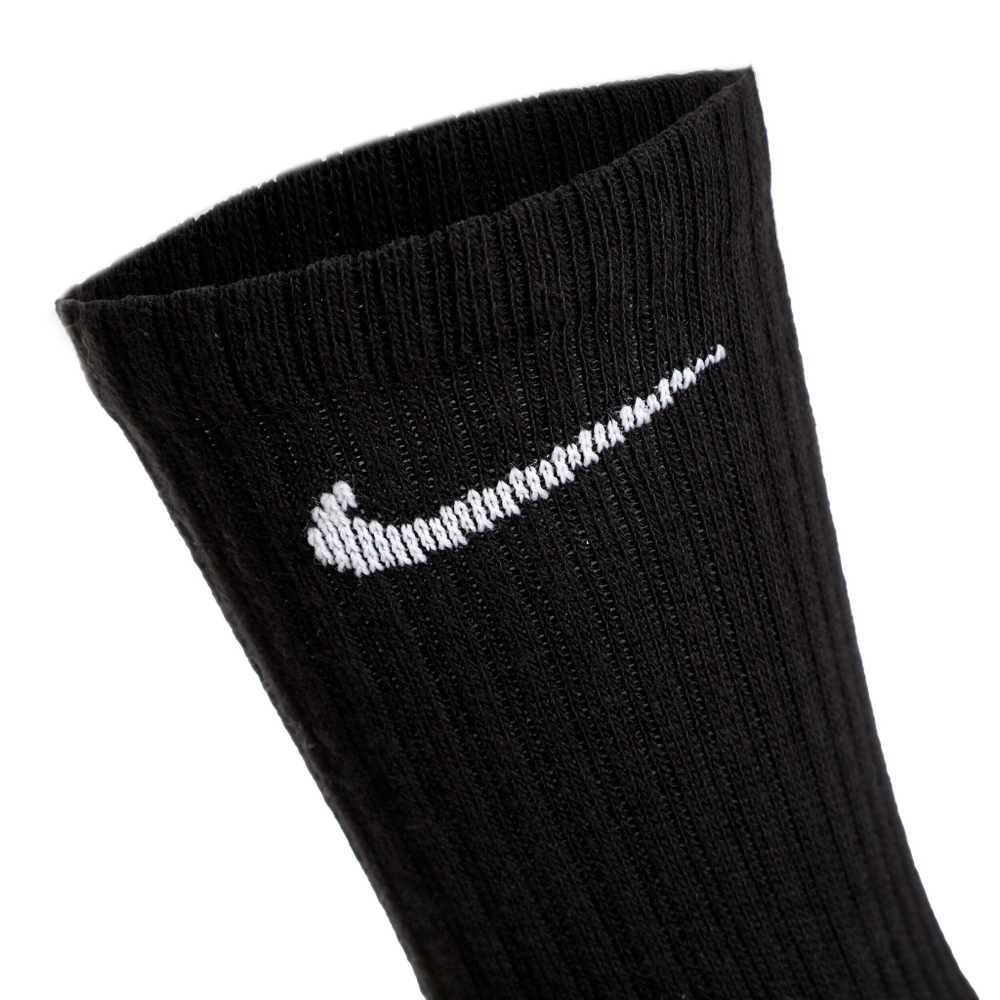 Nike Everyday Cush Crew Sports Socks 3 Pack - Black