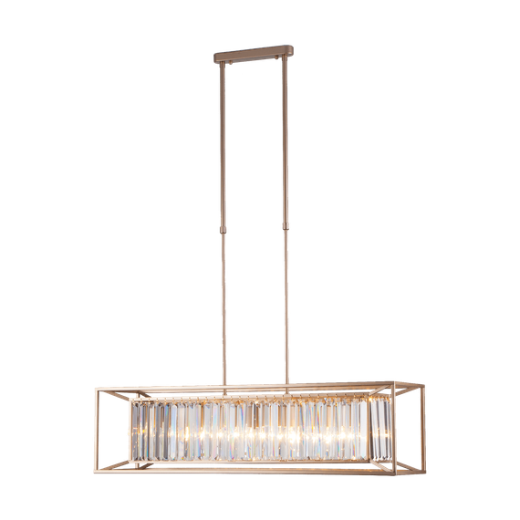 Подвесная люстра Bogates 299/6 шампань Strotkis