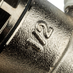 Регулируемый концевой фитинг с дренажным вентилем, ручной воздухоотводчик 1"