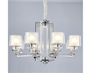 Подвесная люстра 8*E14+5W 3100K 4408+1/C chrome хром ALEXANDRA Newport