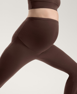 OYSHO Брюки-клеш для беременных Comfortlux 80 см, коричневый