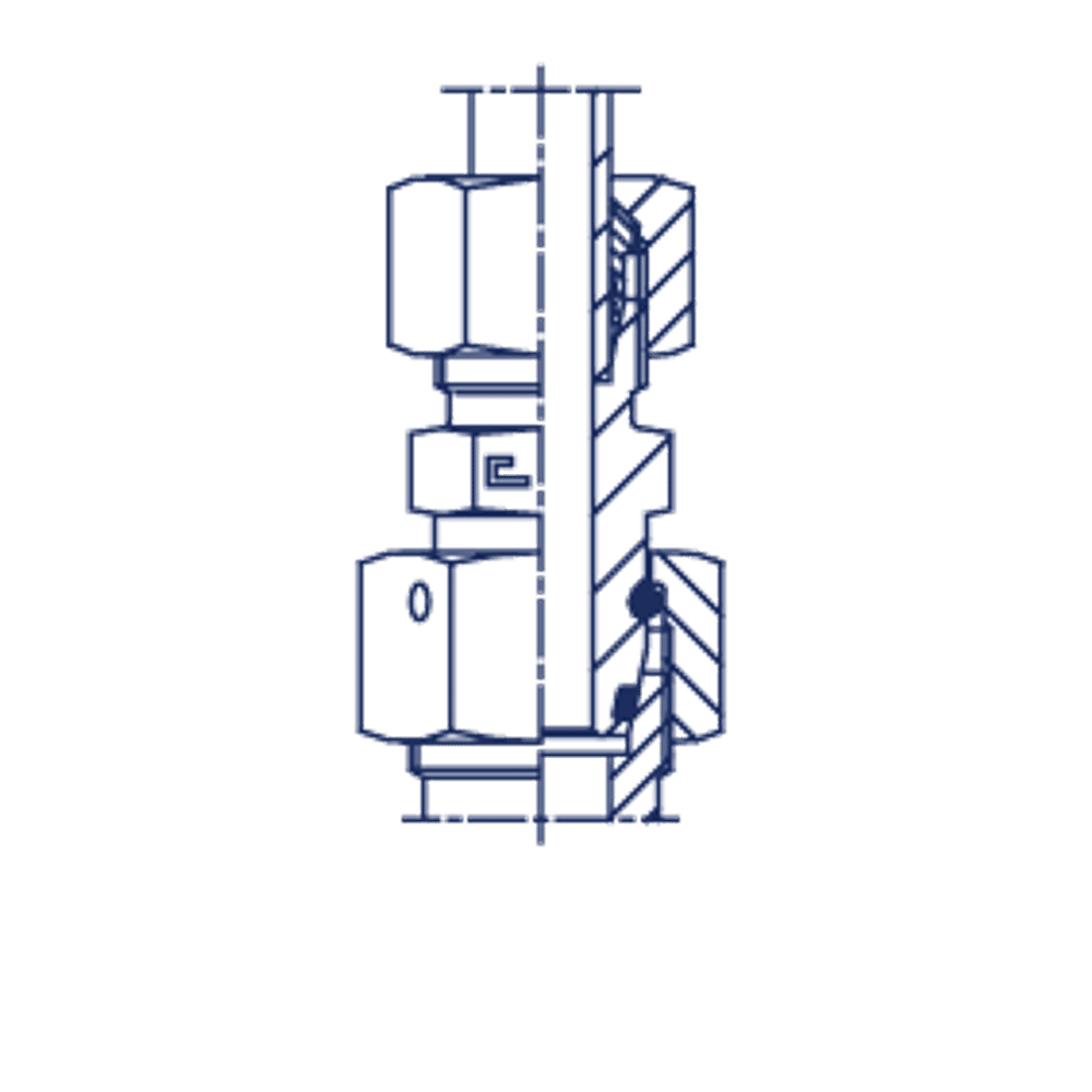 Соединение PNF DS8 М20х1.5 нерж.