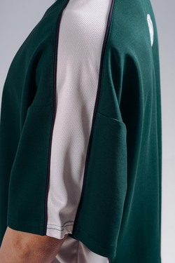 Футболка Oversized T-Shirt PRIMAL 869 Зеленая