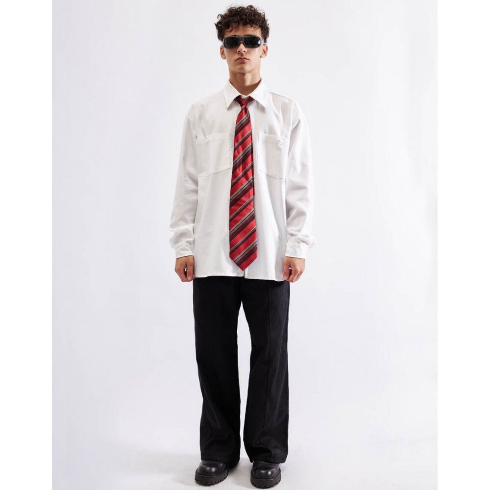 Рубашка БИЧ из хлопка плотная белая