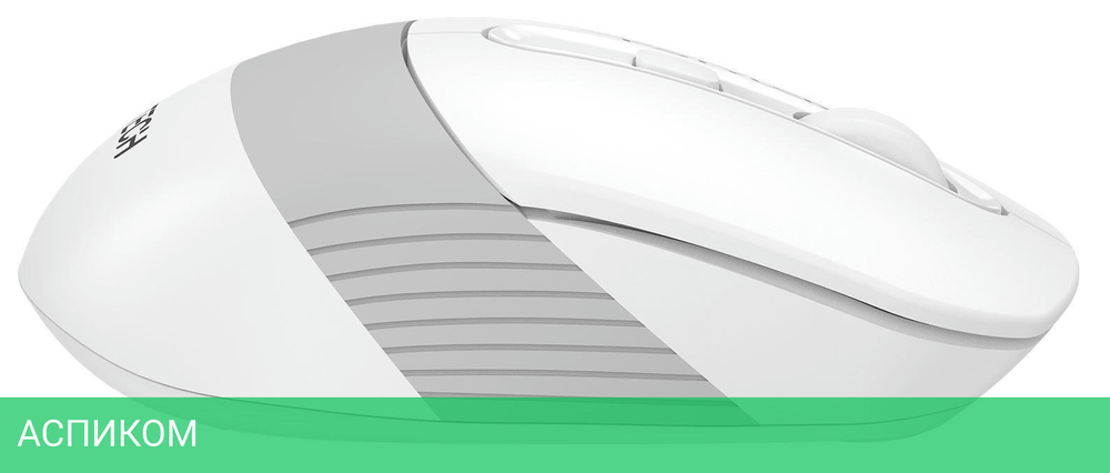 Мышь A4Tech Fstyler FB10C Grayish White