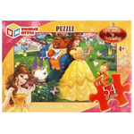 Пазл 54эл. "Красавица и Чудовище" коробка 4660254444645 (Умные игры)