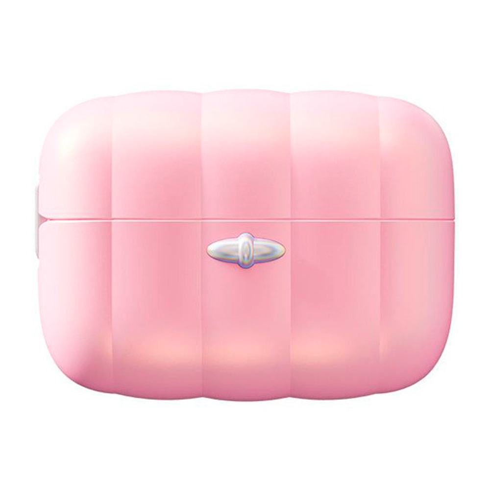 Розовый вакуумный стимулятор 5,3см клитора с управлением через приложение BeYourLover Alggie Earphone BX033B