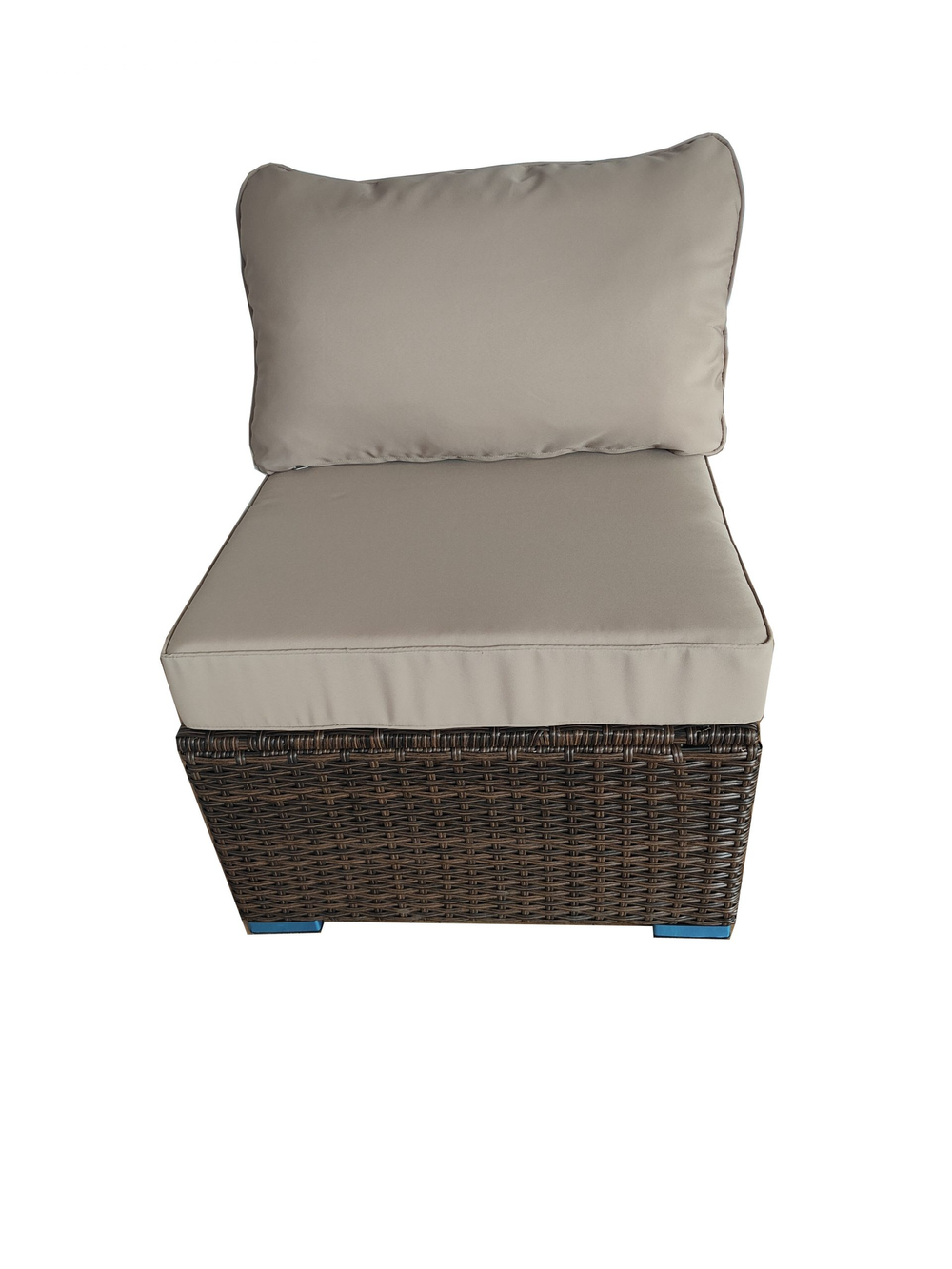 Модульный комплект из искусственного ротанга Абион Шоколад