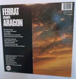Jean Ferrat Ferrat Chante Aragon (France 1980?)